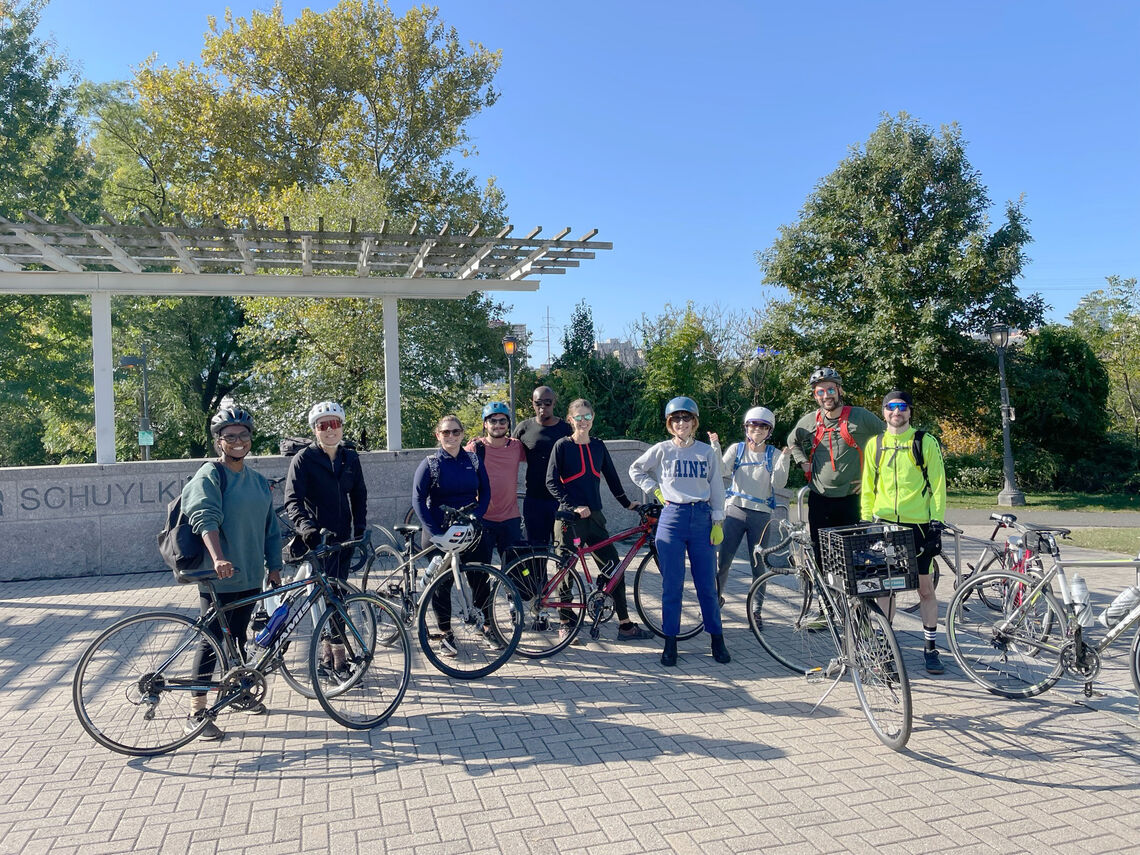 2022 staff bike ride